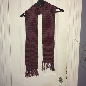 Orange Acrylic Scarf
